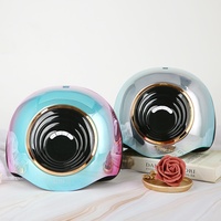 Lampu Pengering Kutek Gel UV LED Daya Tinggi 6W C2 Gradasi Warna-warni dengan Colokan US, Timer Pengeringan Cepat 60 Detik, Fungsi Otomatis