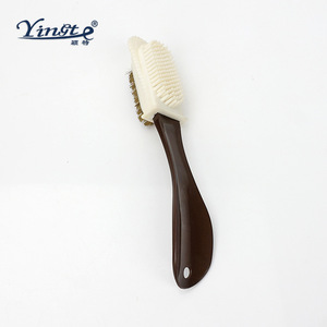 Yinste Shoe <b>Brush</b> Double Sided With Copper <b>Wire</b> For Stain Removal And Cleaning - Product Image 2