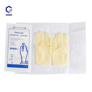 <span class=keywords><strong>Gants</strong></span> <span class=keywords><strong>chirurgicaux</strong></span> en latex <span class=keywords><strong>poudrés</strong></span> personnalisés de haute qualité, <span class=keywords><strong>gants</strong></span> <span class=keywords><strong>chirurgicaux</strong></span> en latex jetables sans poudre - Product Image 5