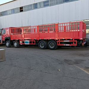 Truk pekerjaan berat bekas HOWO 8x4 truk sampah 8.5m truk pagar 371-375 tenaga kuda - Product Image 2