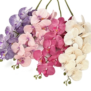 Flor Artificial de Orquídea Mariposa Ins9, Flor Elegante para Sala de Estar, Mesa de Comedor, Salón de Bodas, Decoración Floral Duradera - Product Image 6
