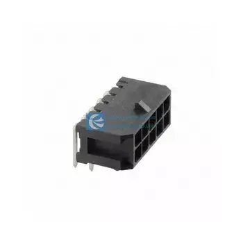 Amphenol Micro Power Series G881A10001TEU Board para Wire Cable Connector Header Através do Furo Ângulo Direito 10P 3mm G881A10001T