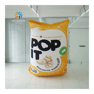 Aero Groothandel Op Maat Gemaakte Opblaasbare Clips Tas Luchtdicht Opblaaspakket Promotie Gigant Reclame Opblaasbare Voedselverpakkingen - Product Image 3