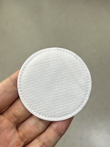 Oem Bông Mỹ phẩm Miếng Đệm tròn tái sử dụng mặt miếng bông mặt trang điểm tinh khiết bông Pad dập nổi cho khuôn mặt trang điểm và sạch sẽ - Product Image 4