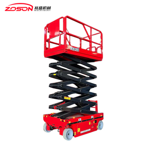 Mesin pengangkat konstruksi gunting seluler, komponen Motor inti platform hidrolik elektrik 300kg & 500kg 6m 8m 10m 14m 18m - Product Image 3