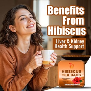 OEM ODM Hibiscus Tea Bags Liver Kidney Health Support Boost Immunity Strengthen <b>Your</b> Defense Boost <b>Your</b> Vitality - Product Image 4