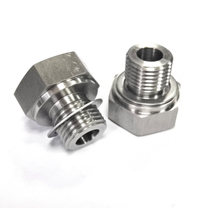 Adaptador de Presión de Aceite Jiax de Acero Inoxidable Ls M16X1.5 a 18Npt para Uso en Motores - Product Image 4