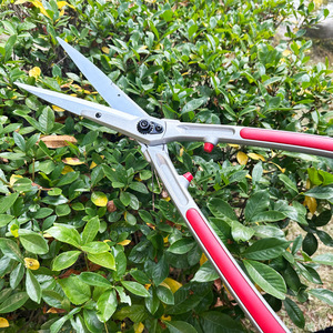 Tondeuse à haie en aluminium en caoutchouc rouge étendu tondeuses à gazon outils de jardinage - Product Image 2