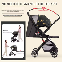Poussette bébé 4 en 1 avec logo personnalisé, légère, pliable, pour bébé de 0 à 36 mois