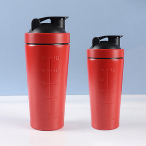 Vaso Mezclador de Proteína de Acero Inoxidable de Una Sola Capa a Prueba de Fugas, Botella de Agua Deportiva para Gimnasio y Fitness - Product Image 3