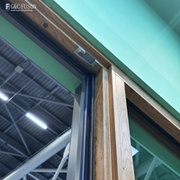 Pour Fuson conception européenne fenêtre à battant à Double vitrage Impack résistant PVC acier inoxydable gril persienne rupture thermique Upvc Win