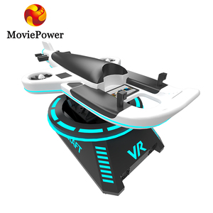 Dễ dàng hoạt động 9D VR bay giả lập VR 360 độ xoay VR thực tế ảo chuyến bay giả lập - Product Image 3