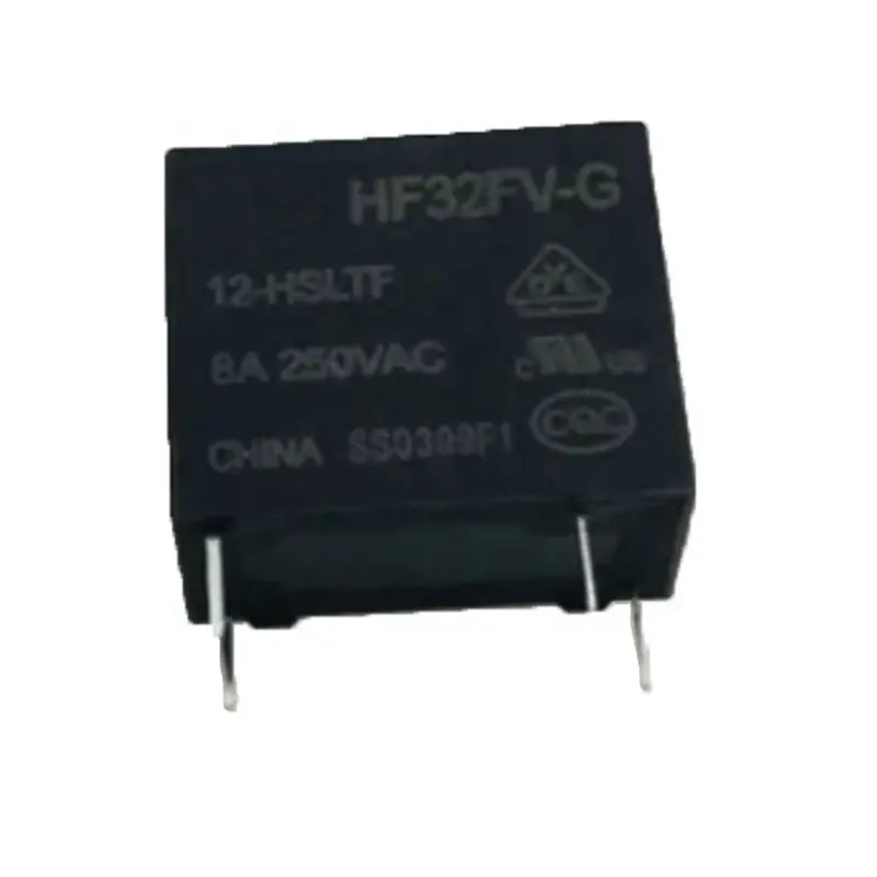 Leistungs relais für elektronische Komponenten 5V/12VDC 10A 4PIN DIP-HF32FV-G/12-HSLTF-Relaismodul