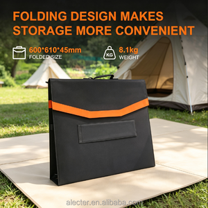 Portable 600W Foldable Monocrystalline <b>Solar</b> <b>Panel</b> 26% High Efficiency P-Type Charger Power Station Lightweight 10-<b>Fold</b> Design - Product Image 3