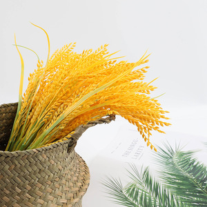 Espigas de Trigo Artificiales WH de 40 cm, Decoración Rústica de Plástico, Accesorios para Bodas - Product Image 1