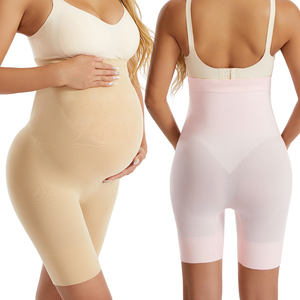 Taglie forti a vita alta in gravidanza pantaloncini di sostegno per la pancia di sollevamento natiche maternità pantaloni Skinny vestiti per le donne - Product Image 1