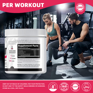 Poudres de créatine monohydrate pré-entraînement OEM pour adultes, énergie, endurance, soutien musculaire, concentration mentale, 226 g/flacon, complément alimentaire - Product Image 4