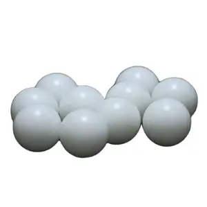 Sfera di Delrin cava solida ad alta precisione 0.6mm - 150mm 10mm POM PP Nylon PTFE sfera di plastica dura per scivolo