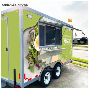 Square Cotton DOT CE Certified Fully Equipped For Candy Machine Ice Cream Hamburger Fast Food Street <b>Concession</b> <b>Trailer</b> - Product Image 4