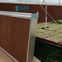 Panneaux de refroidissement en nid d'abeille pour serres de poulets, panneaux de refroidissement évaporatifs pour volailles, refroidisseur d'air 7090/7060/5090
