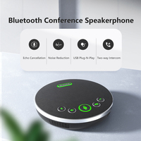 Système audio sans fil, microphone de conférence de table, système de haut-parleur, microphones à réduction de bruit, utilisation à domicile ou au bureau, appels en conférence