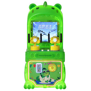 2024 nouveau Double personnes en plastique jeux à pièces course avion tir Machine à jeu à pièces - Product Image 5