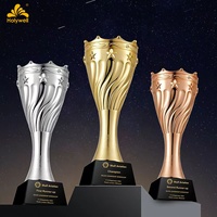 Nouvelle Arrivée 2026 – Trophée en Verre Gravé de Haute Qualité et Durable, Plaqué Cristal, pour Cérémonies de Remise des Prix et Trophées Mondiaux de Football
