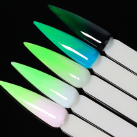 Kit de poudre de pulvérisation dégradée KNC pour ongles, avec brume fine pour pulvérisation de couleur, idéal pour le design d'ongles Baby Boomer