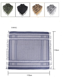 Keffiyeh Arab <strong>Scarf</strong> Tactical Desert Keffiyeh <strong>Scarf</strong> Cotton <strong>Shemagh</strong> Tactical Desert <strong>Scarf</strong> Wrap - Product Image 2