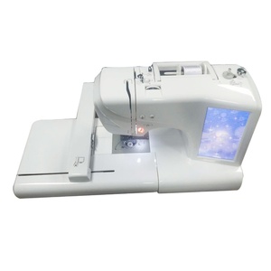 Machine à broder portable multifonction à prix d'usine, machine à broder domestique informatisée pour motifs - Product Image 1