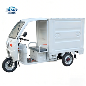 Tricycle électrique cargo à carrosserie ouverte 501800W 48V, moteur sans balais, batterie au plomb-acide, capacité <span class=keywords><strong>de</strong></span> charge 300-400 <span class=keywords><strong>kg</strong></span>, vitesse 70 km/h, autonomie 90 km, 4 roues - Product Image 2
