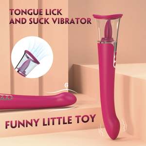 S-Hande Real lengua chupar y lamer vibrador para mujeres pecho clítoris succionador bomba - Product Image 5