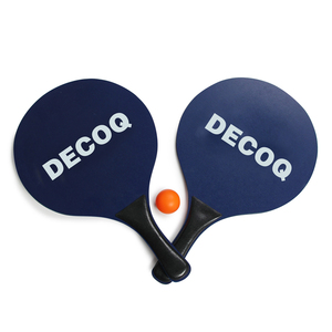 Biểu Tượng Tùy Chỉnh Dấu Ấn Bằng Gỗ Bãi Biển Tennis Vợt Set Bãi Biển <span class=keywords><strong>Bat</strong></span> Và Mái Chèo Kit Cho Thể Thao & Giải Trí - Product Image 1