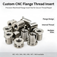Custom Manufacturing Stainless Steel Flange Thread Insert / Flange Insert Nut Made in China