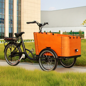 Vélo électrique de style européen CE, boîte à bagages et siège passager, solution de <span class=keywords><strong>transport</strong></span> familial, vélo cargo familial électrique à 3 roues, vélo cargo <span class=keywords><strong>hollandais</strong></span> - Product Image 1