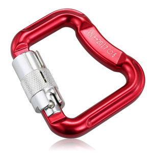 Mosquetón Air Xtreme 20Kn de Doble Bloqueo, Aleación de Aluminio, para Escalada en Roca, Parapente, Montañismo, Seguridad - Product Image 4