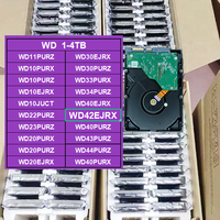 Disque dur violet WD42EJRX 4 To, 3,5 pouces, SATA 6 Gbit/s, pour moniteur, enregistrement 24/7, caméras CCTV DVR NVR, firmware AllFrame, MTBF, 64 caméras HD
