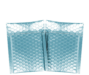 Metallic Padded Envelope Bubble Mailer Aluminium Foil can customized color Poly Bubble Mailers