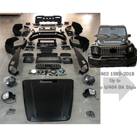Kit carrosserie de style B pour Classe G W463 89-18, mise à niveau vers W464, ancien vers nouveau W463a B700 B800 BA, ensemble complet avec phares avant et arrière, pare-chocs de voiture