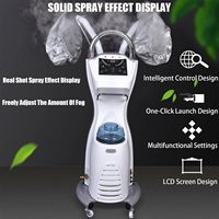 Support professionnel Ozone Micro Mist Nano Hair Styling Traitement Sèche-cheveux avec Double Caps Hair Steamer Machine