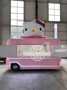 Oriental Shimao High Quality Stainless Steel Food <b>Truck</b> Trailer Pedal Assist Electric Tricycle Insulated Compartments Snack Food - Product Image 4