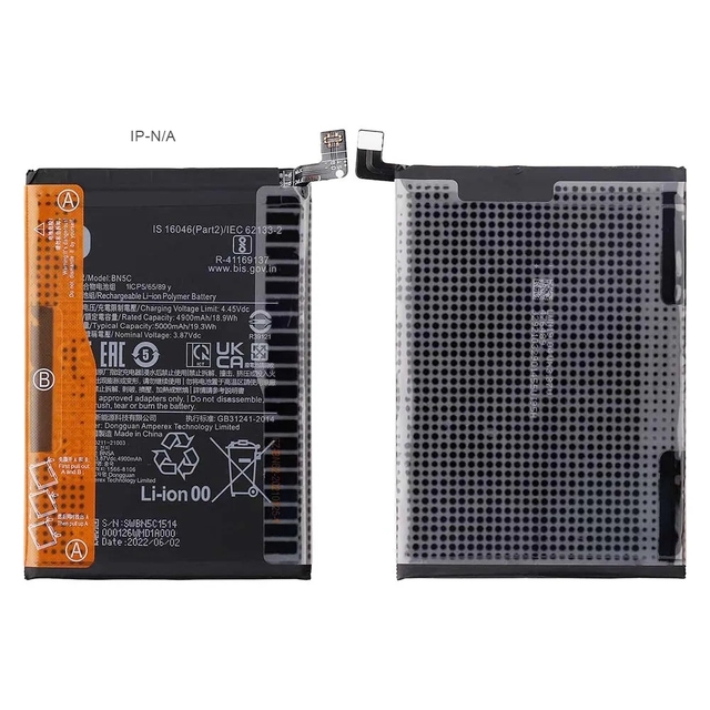 OEM New Phone Battery Replacement BN5C for XIAOMI Mi Poco M4 Pro 5G 5000mAh Brand New 0 Cycle