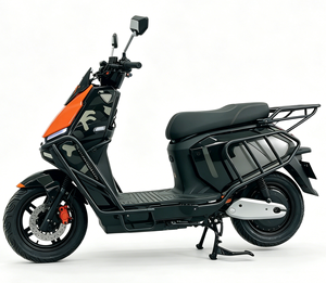 Scooter Eléctrico de Carga Pesada de 72V 2000W para Entrega de Alimentos con Barra Anticaídas Envolvente, Portaequipajes Trasero, Motocicleta Eléctrica para Adultos - Product Image 5