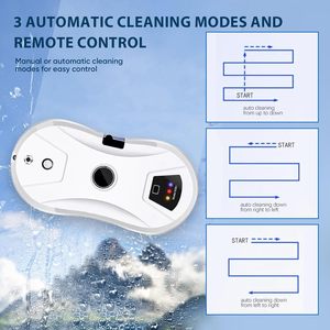 Fully Automatic Robot Window <b>Cleaner</b> 5600pa Suction Smart Water <b>Spray</b> 750mah Battery for All Smooth Glass Surfaces W15s Window - Product Image 6