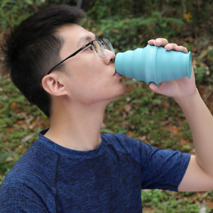 Botella de Agua de Silicona de 500 ml, Diseño Atractivo para Niños, Ideal para la Escuela y Campamentos, Apta para Agua Hirviendo - Product Image 4