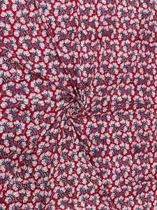 Tela de Algodón Estampada a Mano para Confección de Vestidos - Product Image 2