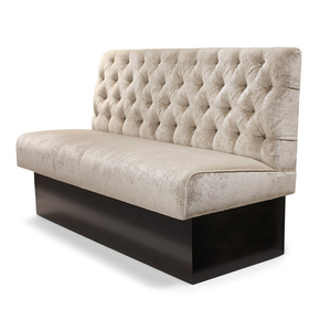 De <span class=keywords><strong>alta</strong></span> calidad de restaurante de comida occidental cabinas de madera tejidos de banquetes salón sofá - Product Image 2