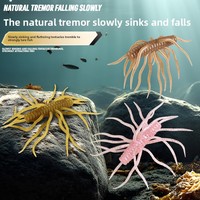 Nouvelle Leurre Souple Artificielle TPE Thunders Style Thorn-Potato 9,5cm 9g, Ver Bionique Multi-Aiguilles pour Bar et Urchin
