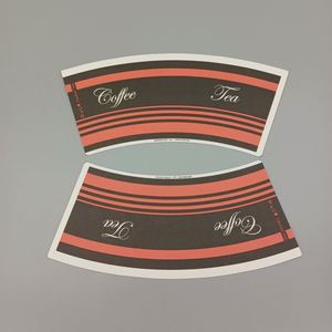 Vaso de Papel de Pulpa de Madera, Material Prima para Vasos Desechables, Logotipo Personalizado, Vaso de Papel para Bebidas Calientes y Café - Product Image 4