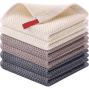 Juego de Paños de Cocina de Algodón de Lujo, Calidad Premium, Alta Absorbencia, Diseño Moderno, Precio al por Mayor, Suministro Personalizado - Product Image 4